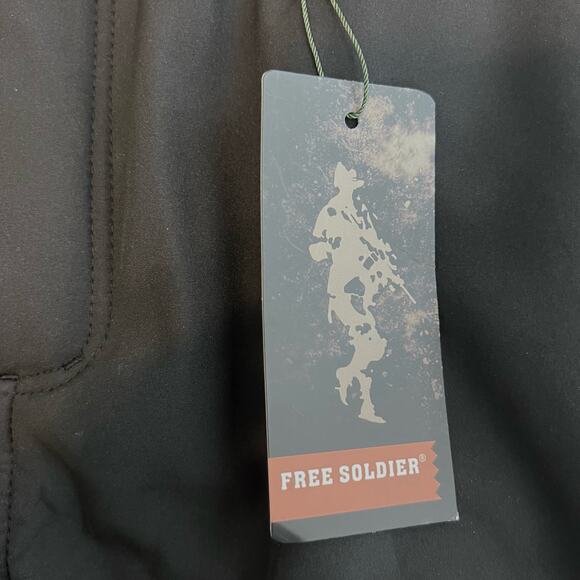 Free Soldier mens sz. 34/34Softshell fleece lined cargo snow hiking Pants 121B - Picture 7 of 13